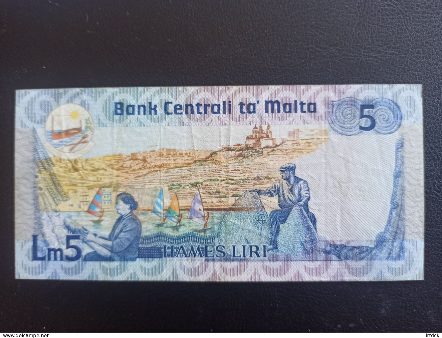 Malte  5 Liri (pound) 1986 Ttb+ - Malta