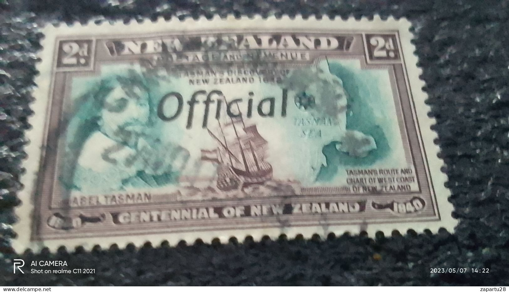 YENİ ZELANDA- 1940-50          2P             USED - Usados