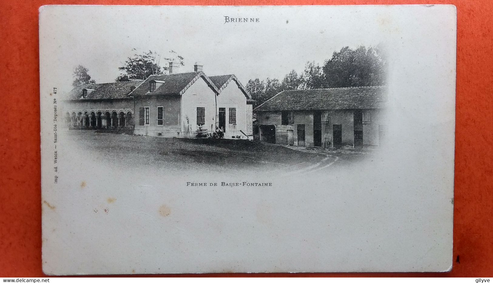 Cpa. Brienne. Ferme De Basse Fontaine.   (AF.138) - Chasse