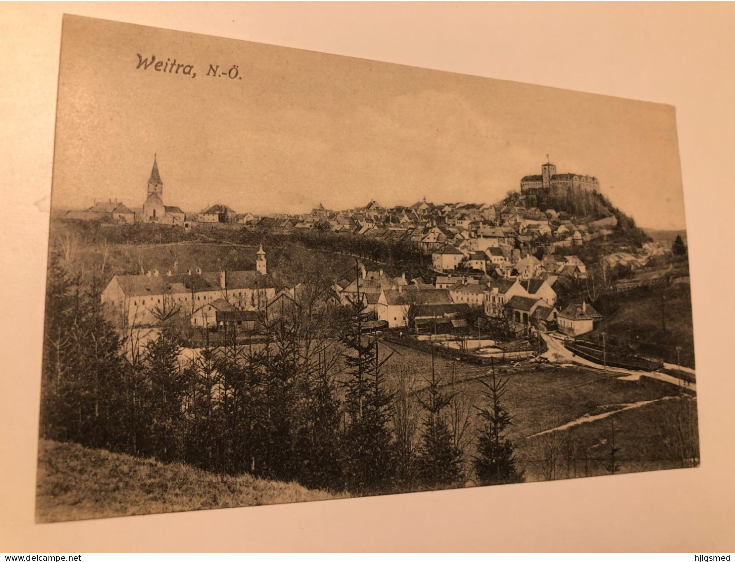 Austria Österreich Weitra Niederösterreich Castle Burg Town View Carol Müller 16297 Post Card POSTCARD - Weitra