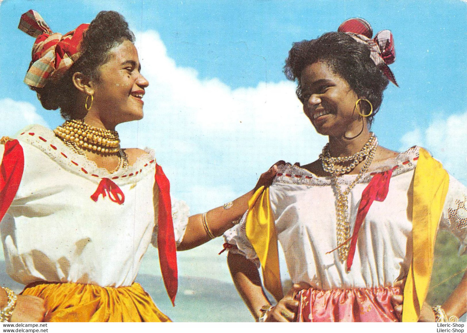 AMORA Prospection - MARTINIQUE Fort-de-France - Martiniquaises Timbrée, Oblitérée  1964 - Advertising