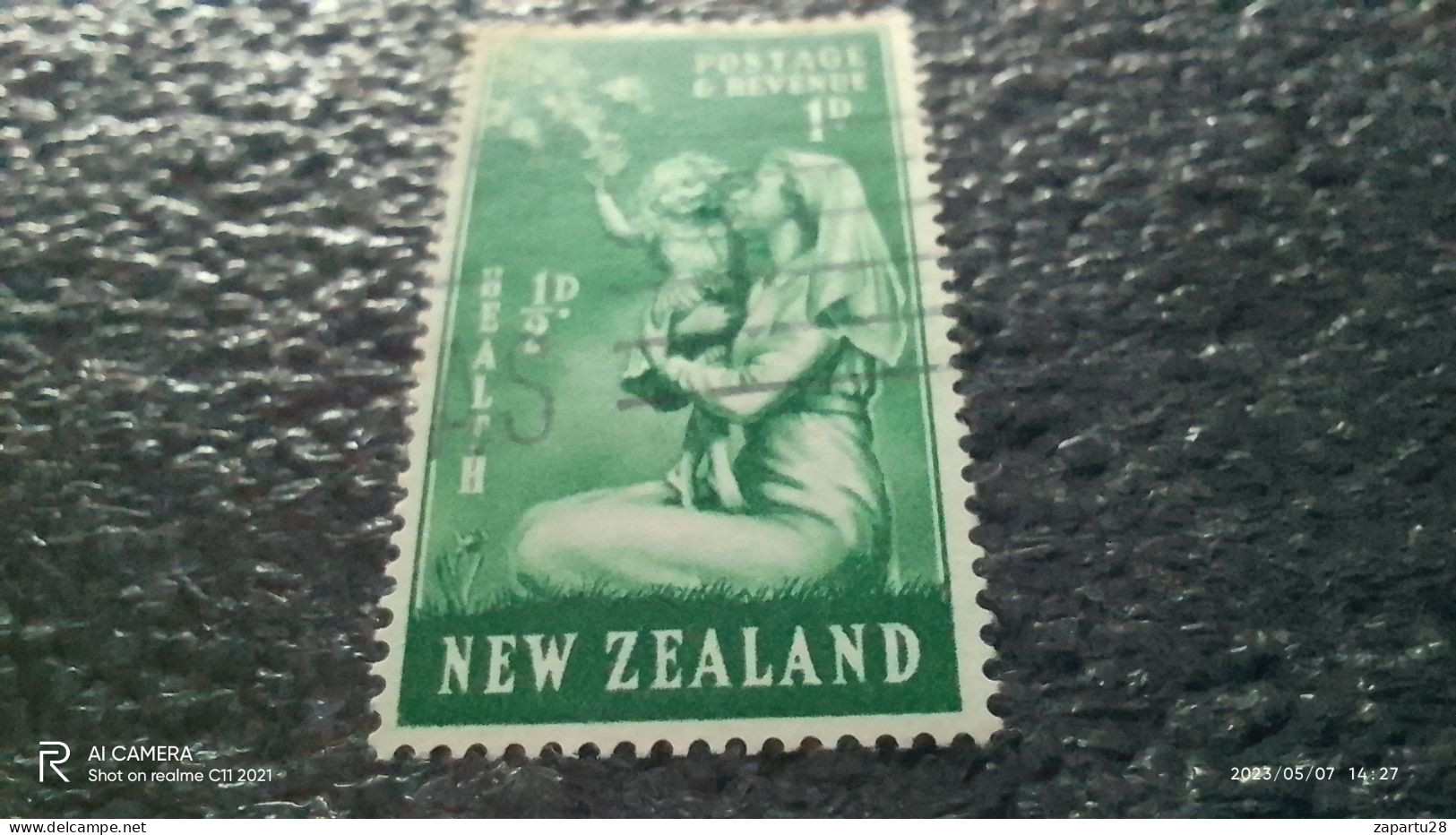 YENİ ZELANDA- 1950-60      1+0.50            USED - Used Stamps