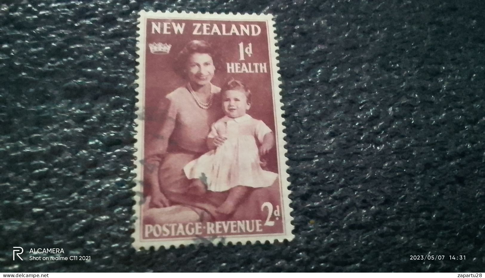 YENİ ZELANDA- 1950-60      2+1P           USED - Used Stamps