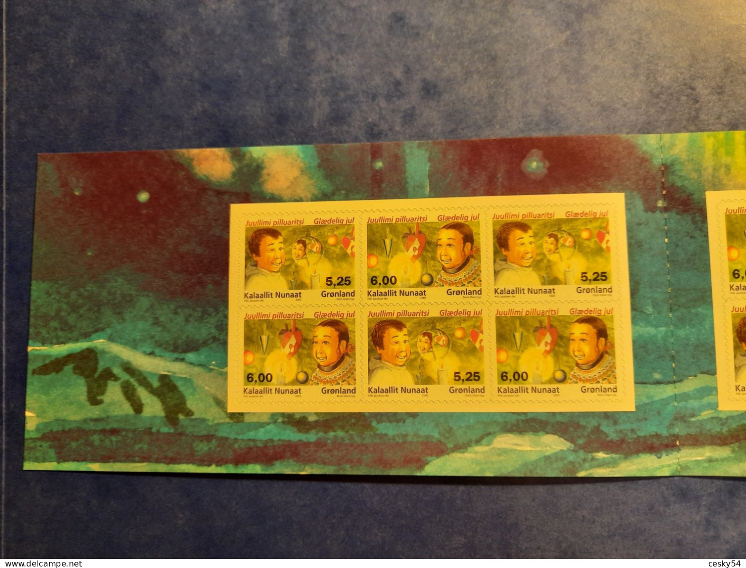 Carnet Autocollant Du Groenland - Neuf - Postzegelboekjes