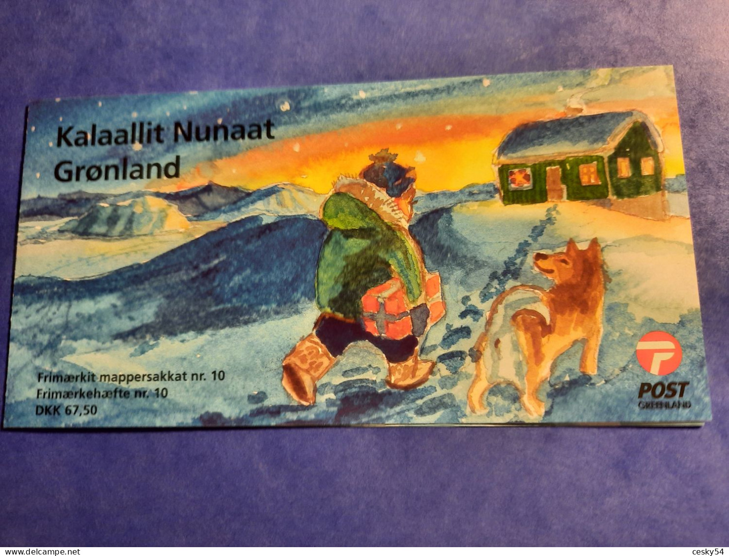 Carnet Autocollant Du Groenland - Neuf - Postzegelboekjes