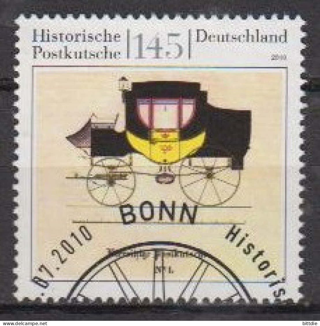 Postkutsche, BRD  2806 , O  (U 5180) - Diligences