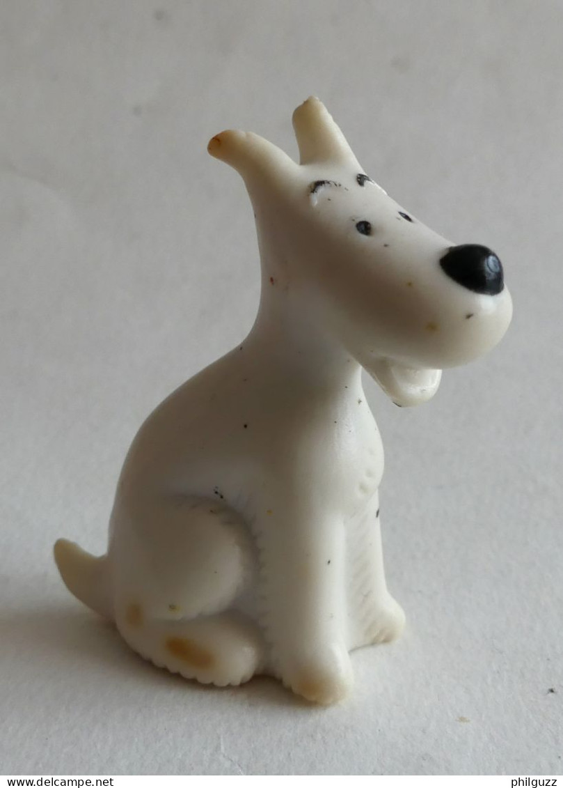 FIGURINE TINTIN  LU 1994 MILOU Grande Taille Embout De Crayon (2) - Tintin