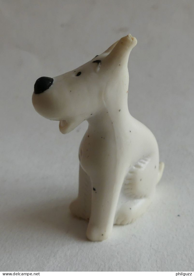 FIGURINE TINTIN  LU 1994 MILOU Grande Taille Embout De Crayon (2) - Tim & Struppi