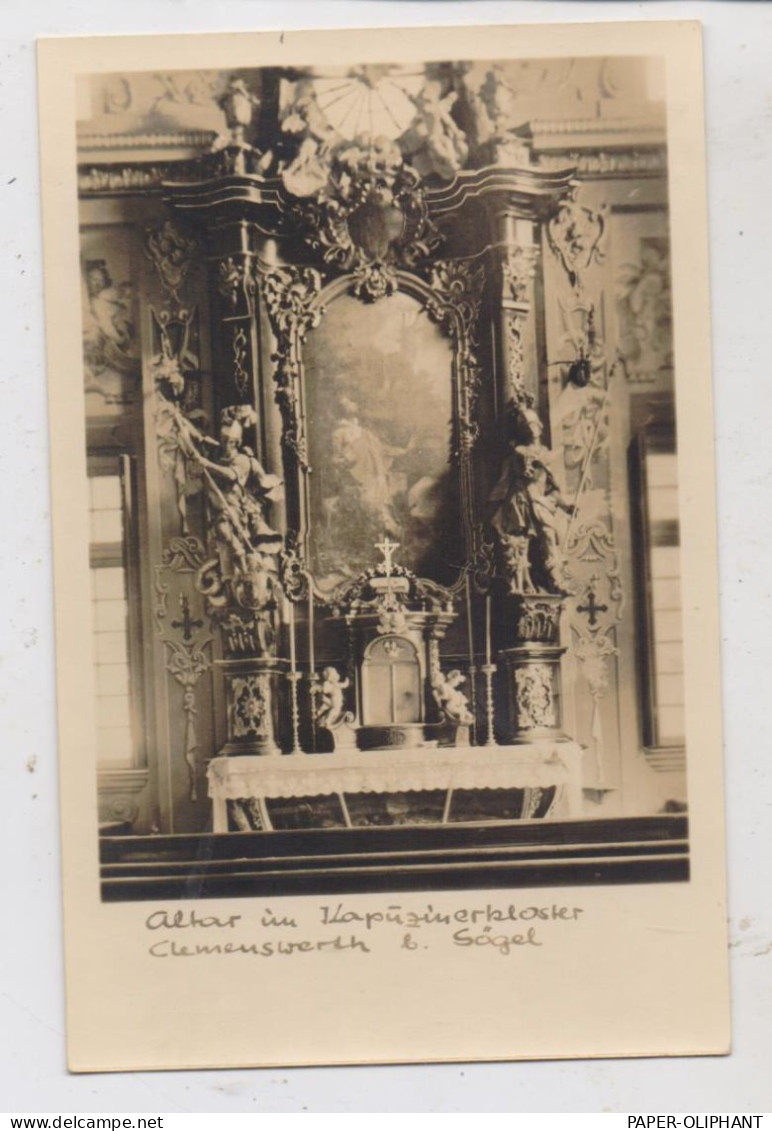 4475 SÖGEL, Altar Im Kapuzinerkloster Clemenswerth - Meppen