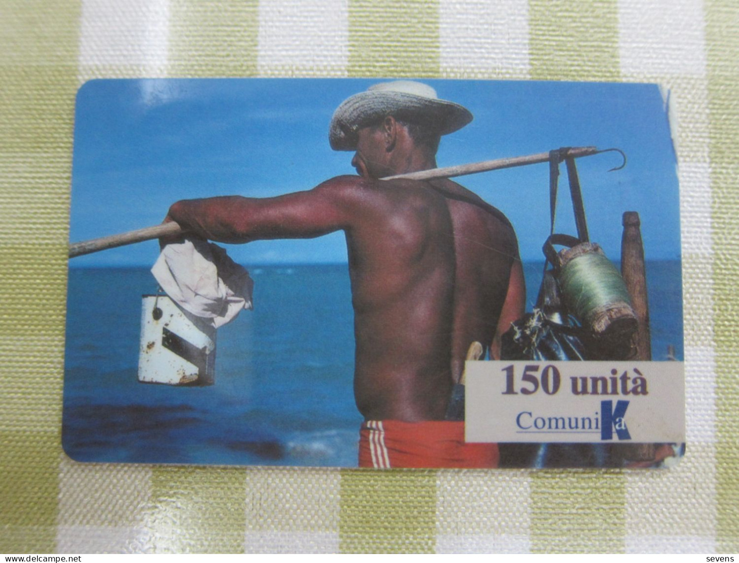 Comunik Prepaid Phonecard, Fishman - Dominicana