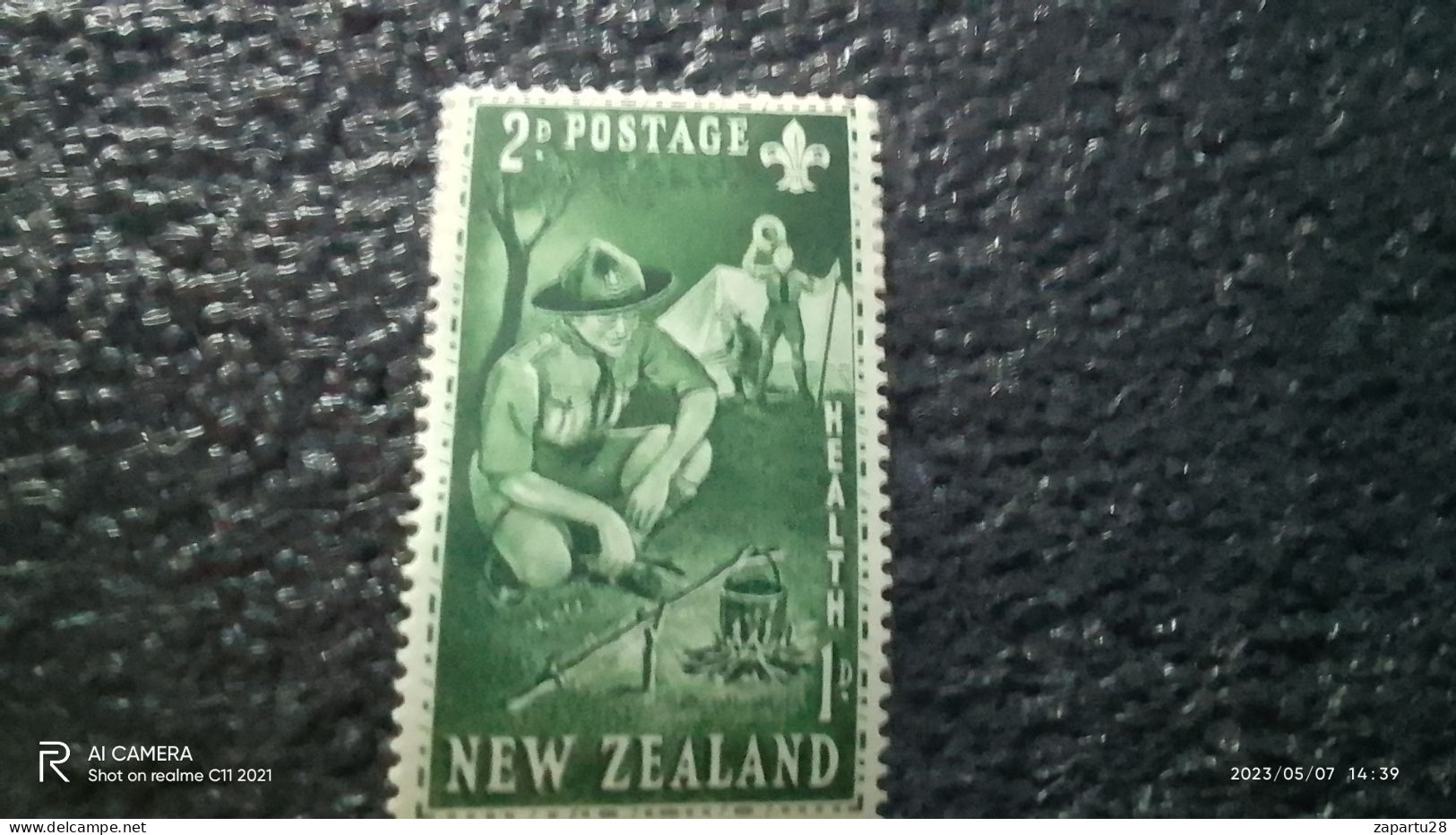 YENİ ZELANDA- 1950-60             2+1P           UNUSED - Used Stamps