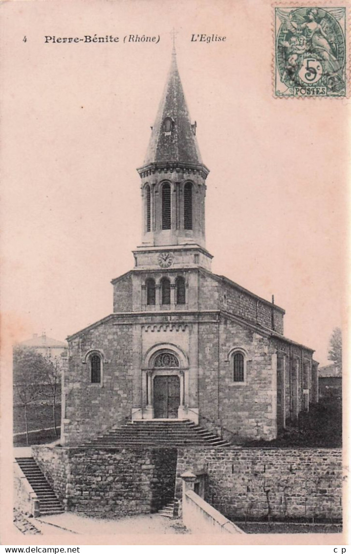 Pierre Benite - L'eglise  - CPA°R - Pierre Benite