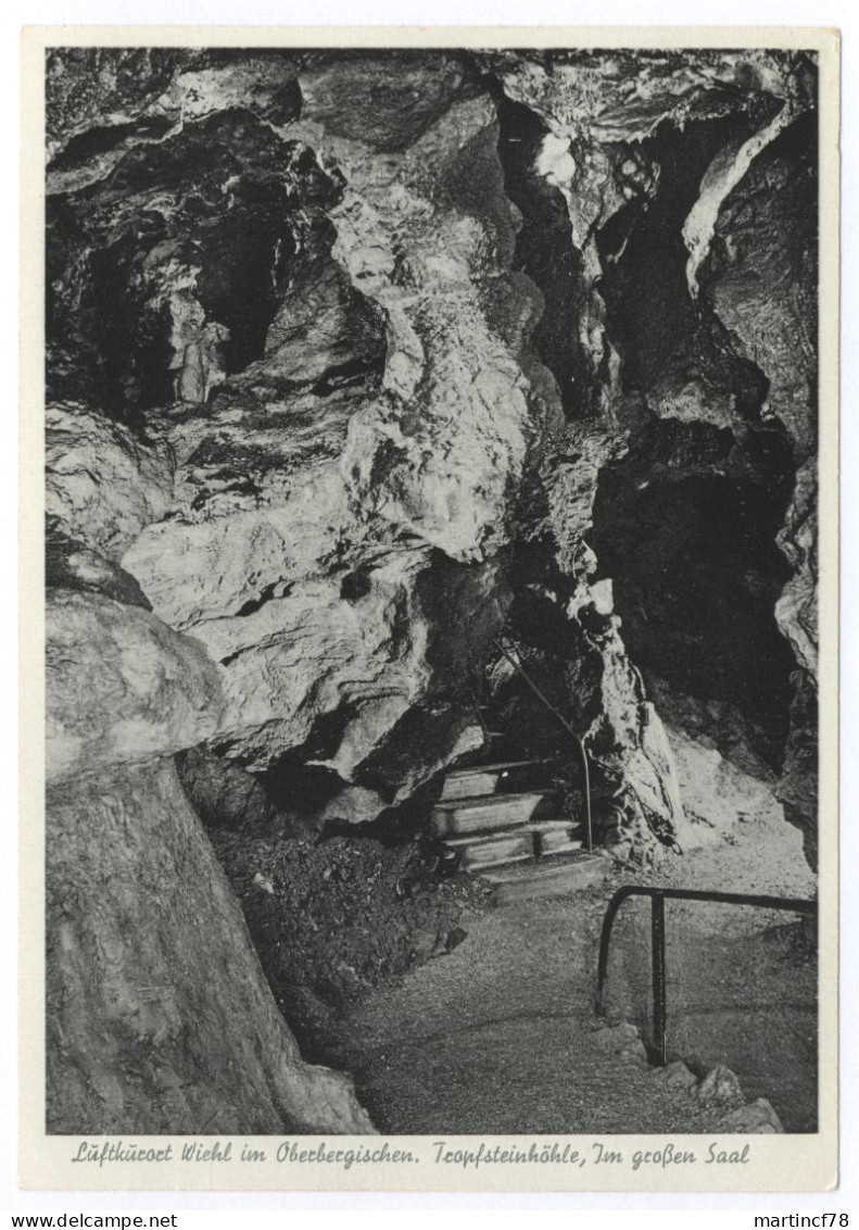 5284 Luftkurort Wiehl Im Oberbergischen Tropfsteinhöhle Im Großen Saal Bez. Köln Amt Bielstein - Wiehl