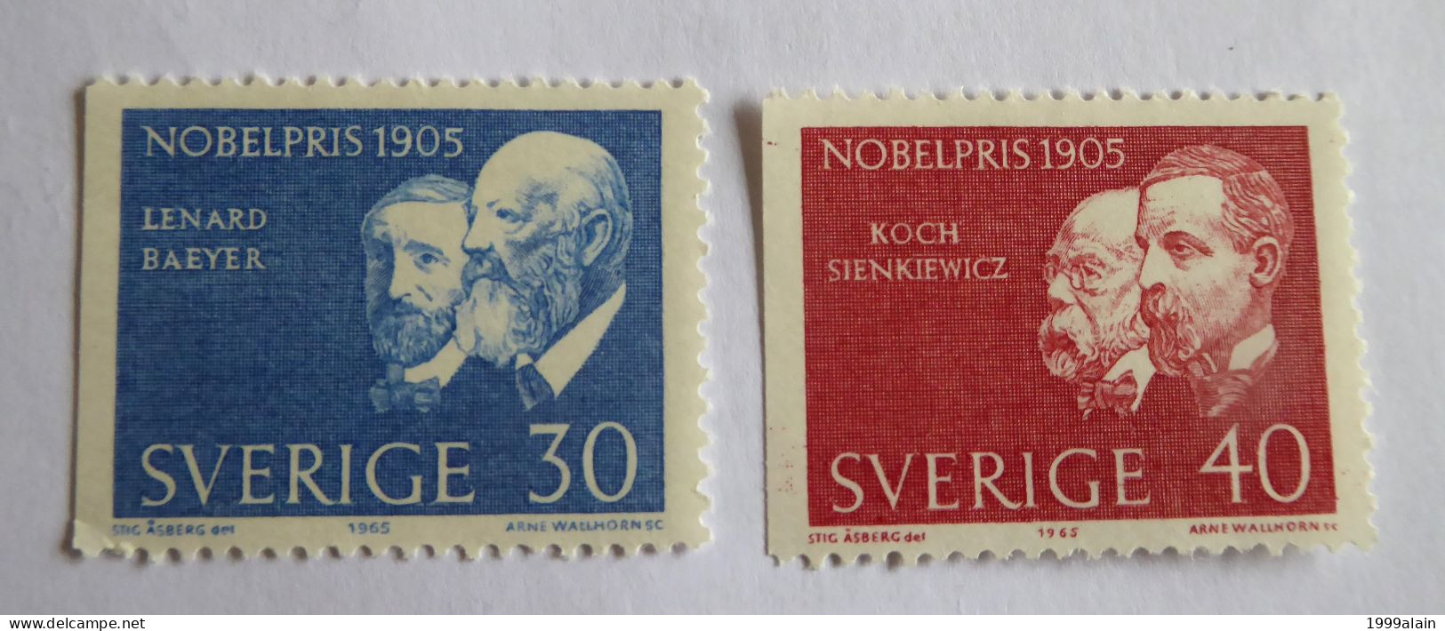 SUEDE - SWEDEN - 1956 YVERT N° 529a/530a MNH** - Neufs