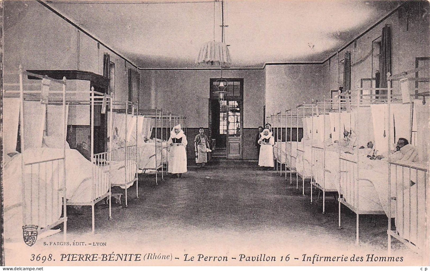 Pierre Benite - Le Perron  -  Infirmerie Des Hommes - CPA°R - Pierre Benite