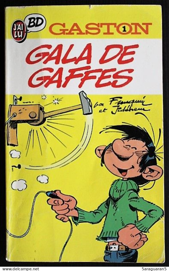 BD GASTON - 1 - Gala De Gaffes - Livre De Poche 1992 - Gaston
