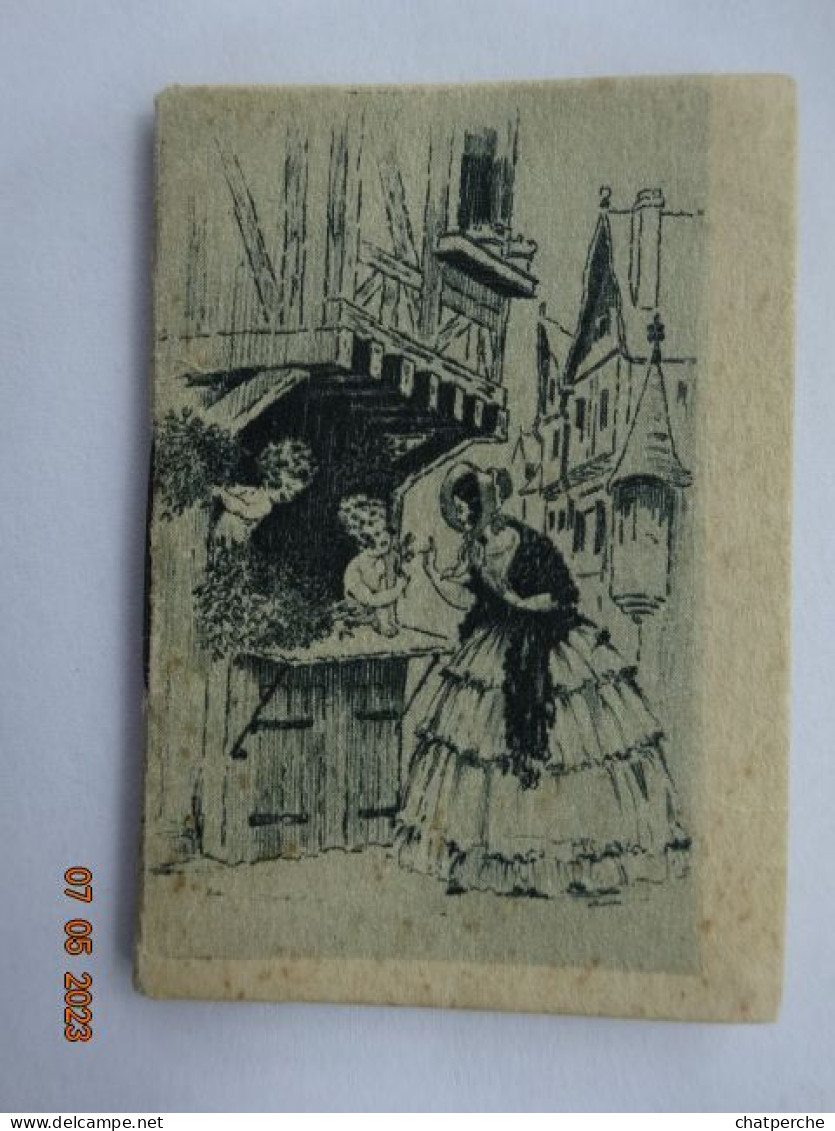 CALENDRIER 1930 MARCHANDE DE FLEURS  GRANDE PHARMACIE LAFAYETTE PARIS - Petit Format : 1921-40
