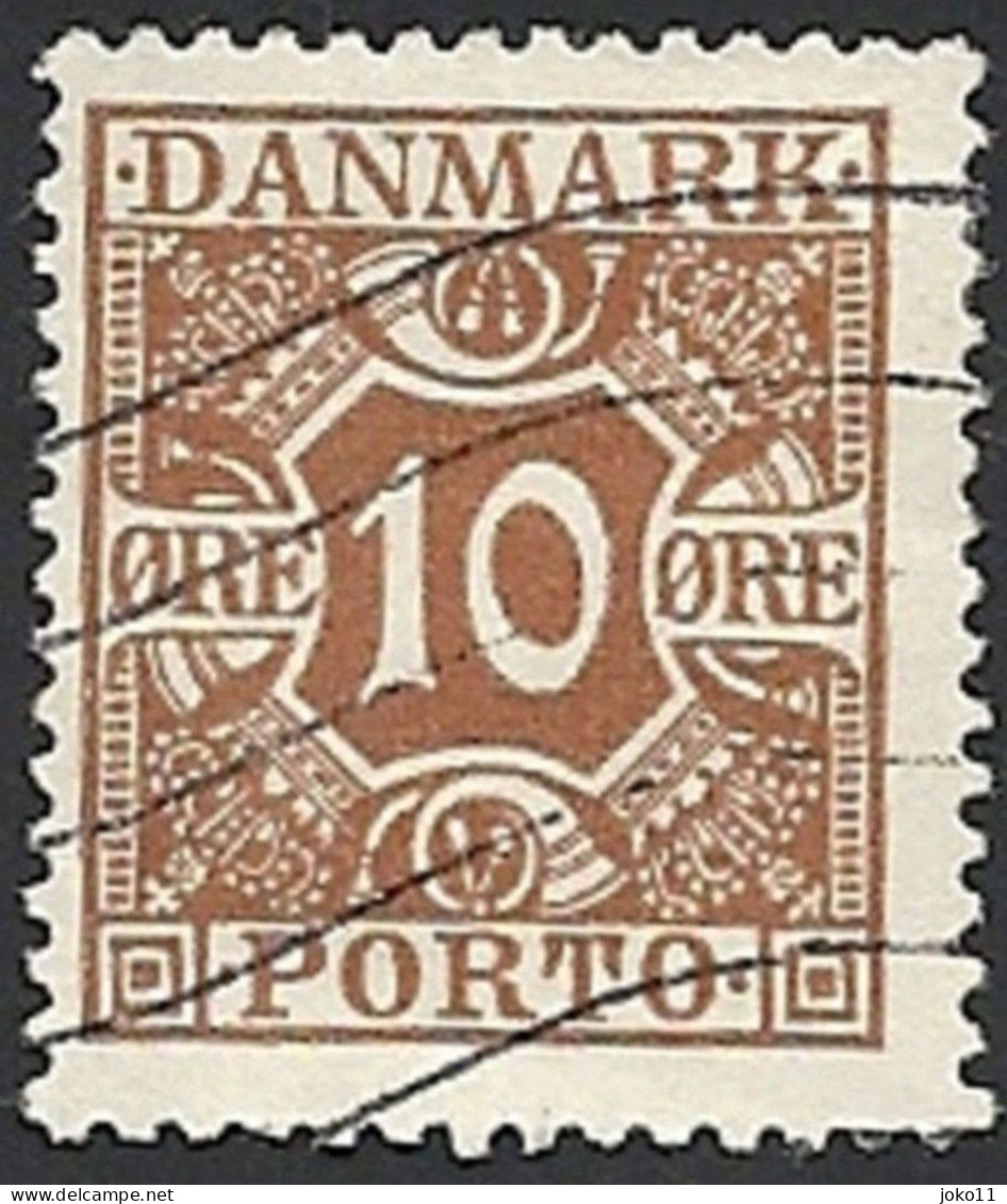 Dänemark Portom. 1930, Mi.-Nr. 22, Gestempelt - Strafport
