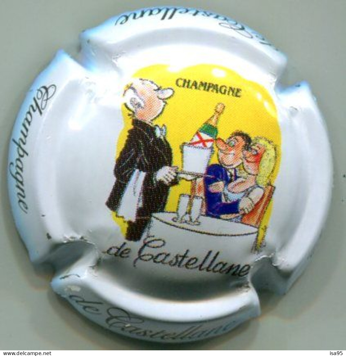 CAPSULE-CHAMPAGNE DE CASTELLANE-N°92 - De Castellane