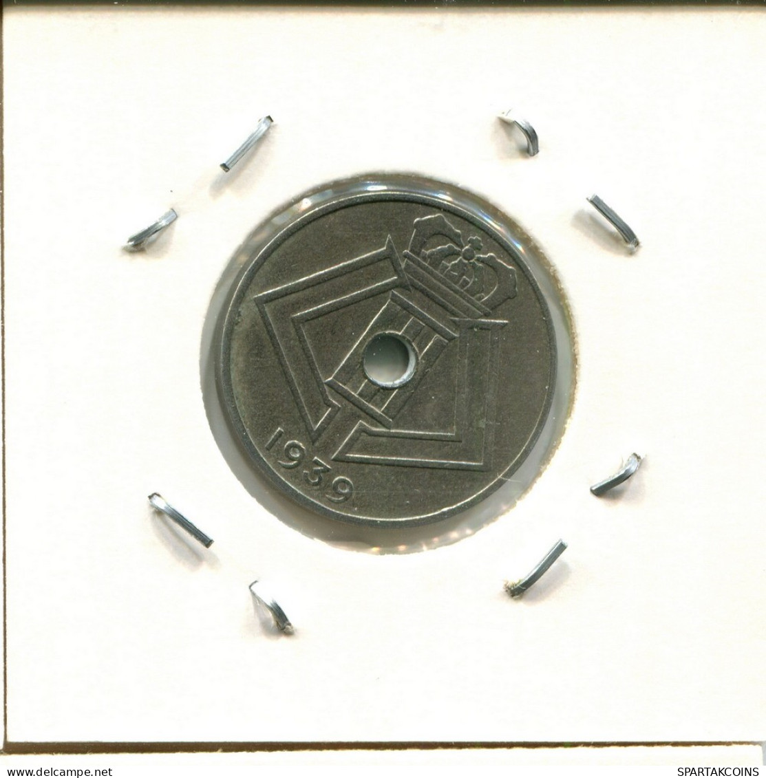 10 CENTIMES 1939 BELGIQUE-BELGIE BÉLGICA BELGIUM Moneda #BA299.E - 10 Cent