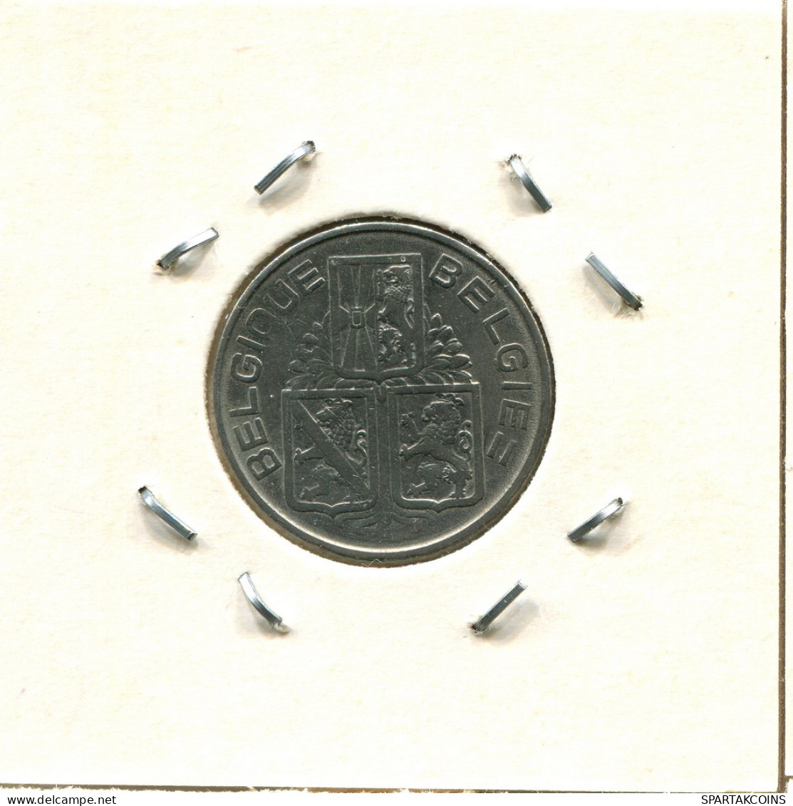 1 FRANC 1939 BELGIE-BELGIQUE BÉLGICA BELGIUM Moneda #BA481.E - 1 Frank