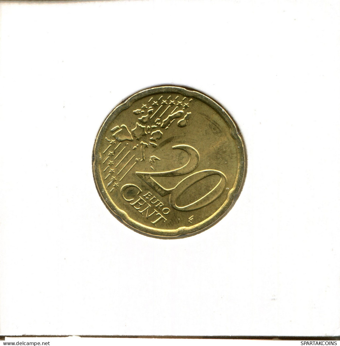 20 EURO CENTS 2006 IRLANDA IRELAND Moneda #EU205.E - Irlanda