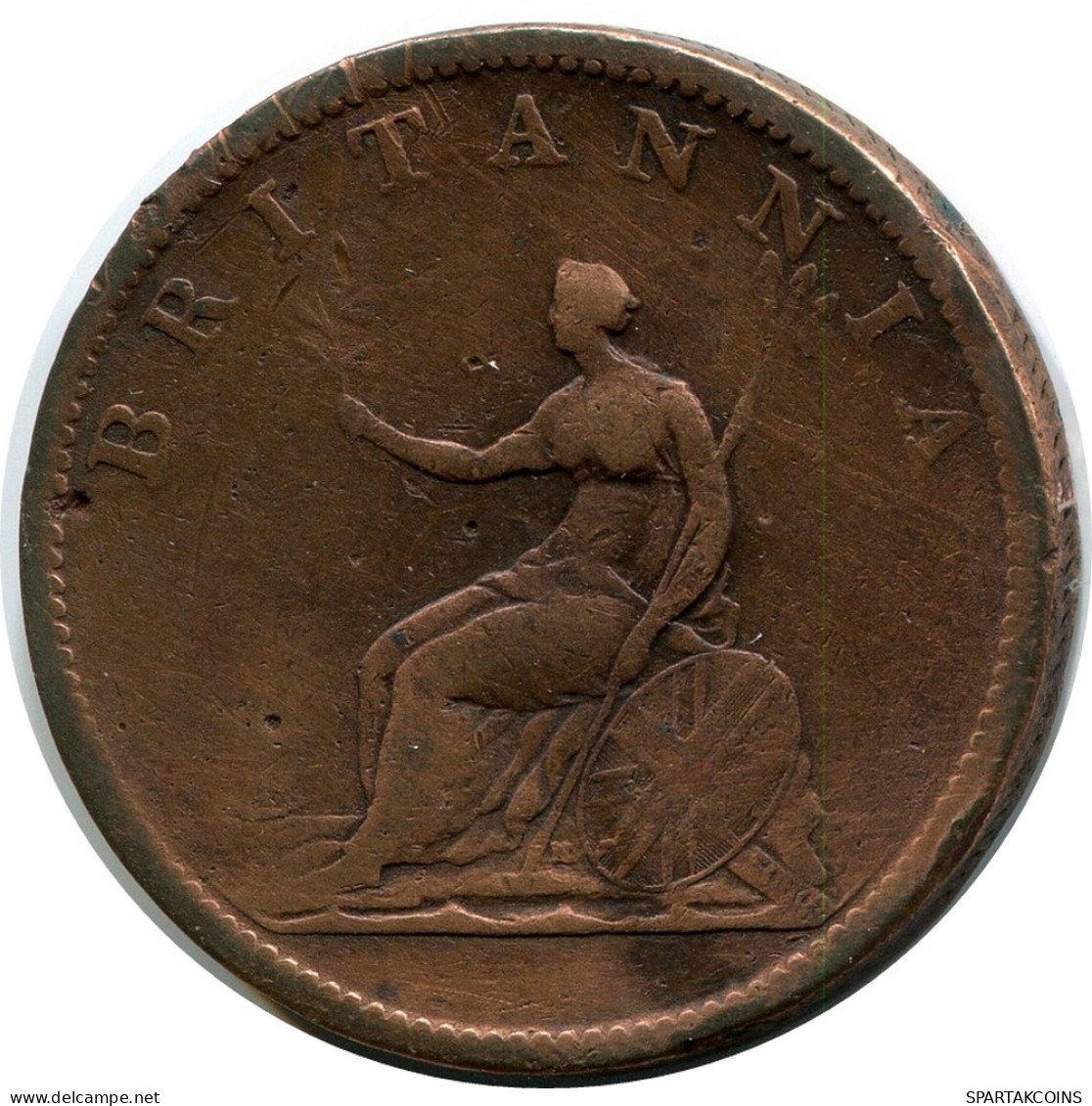 PENNY 1806 UK GBAN BRETAÑA GREAT BRITAIN Moneda #AN486.E - C. 1 Penny