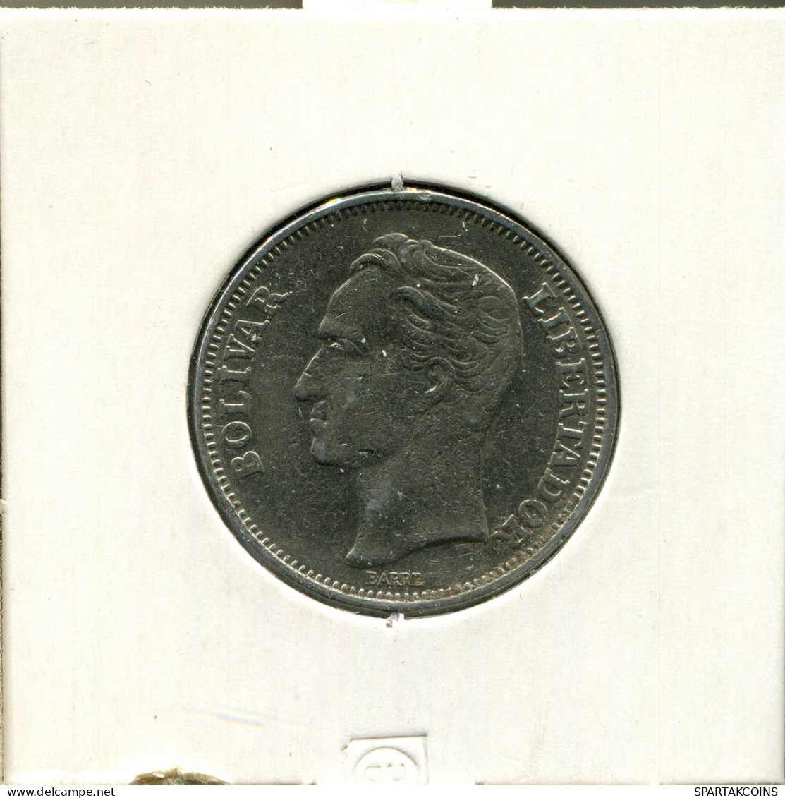 2 BOLIVARES 1967 VENEZUELA Moneda #AT030.E - Venezuela