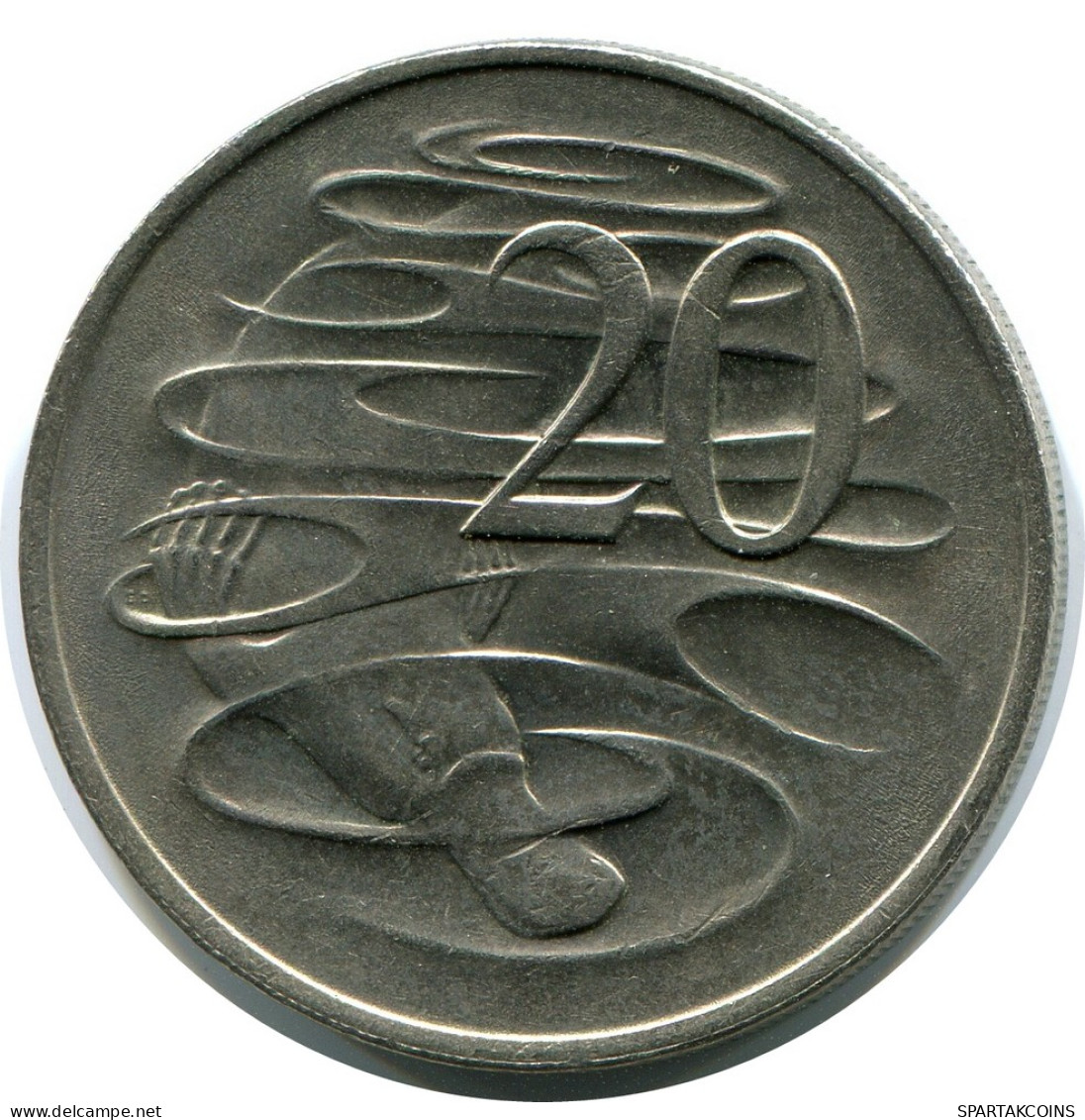 20 CENTS 1976 AUSTRALIE AUSTRALIA Pièce #AZ157.F - 20 Cents