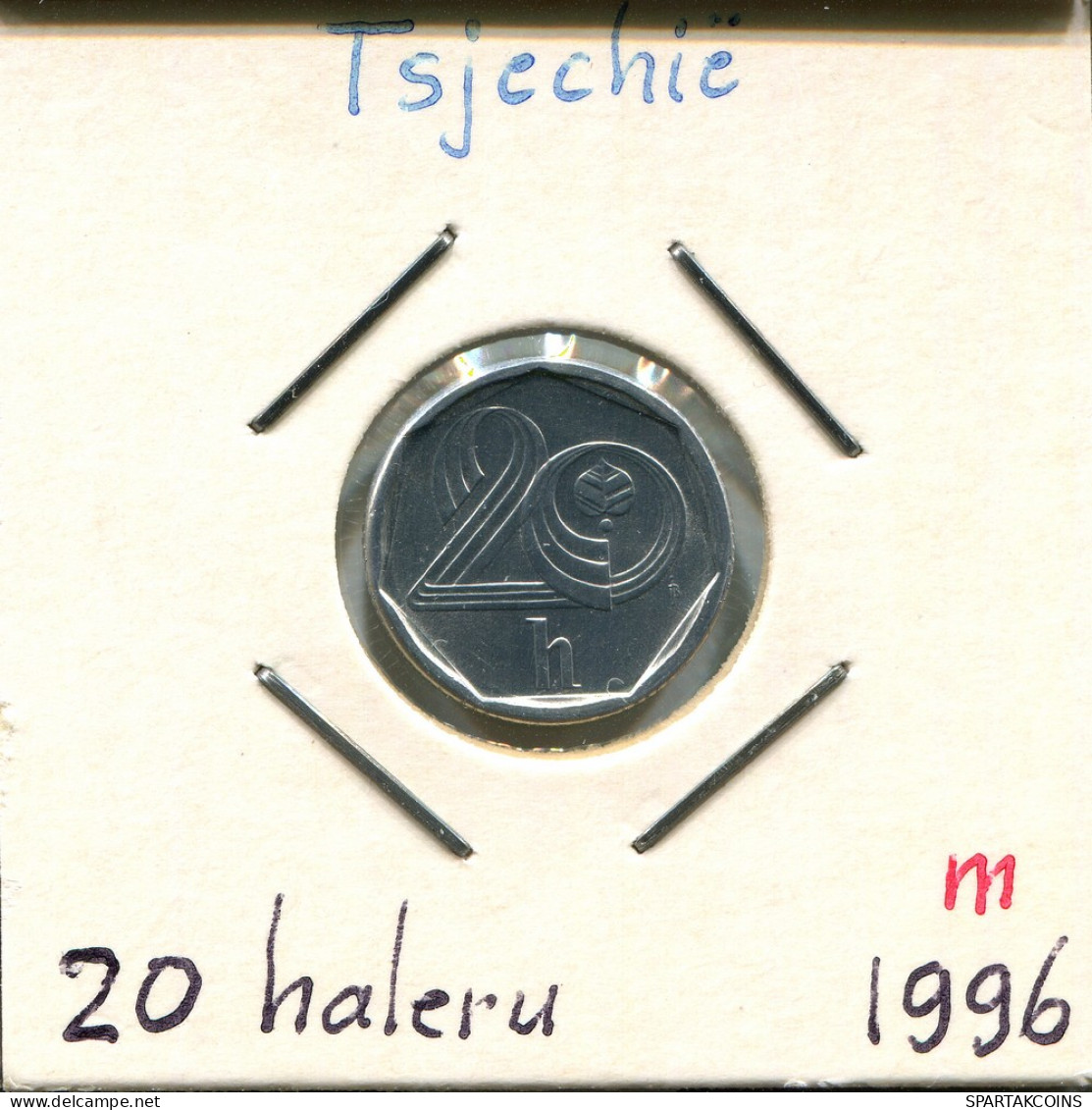 20 HELLER 1996 TCH CZECH REPUBLIC Pièce #AP719.2.F - Tchéquie