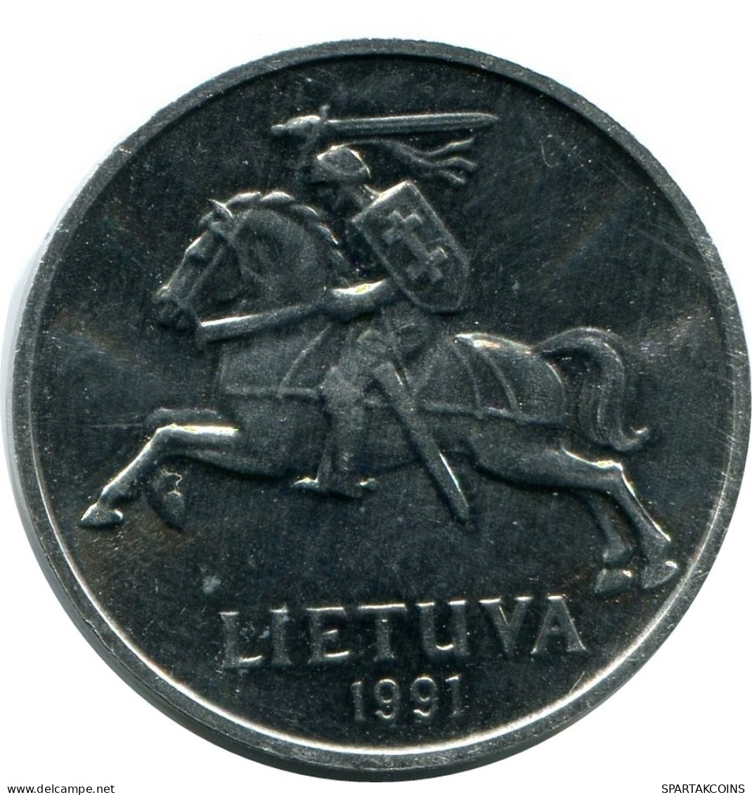 5 CENTAI 1991 LITUANIE LITHUANIA UNC Pièce #M10213.F - Lithuania