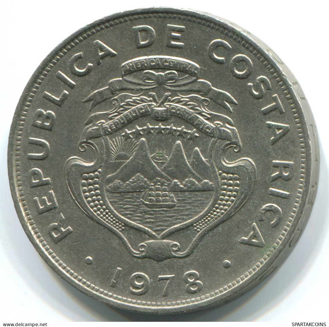 1 COLON 1978 COSTA RICA Pièce #WW1169.F - Costa Rica