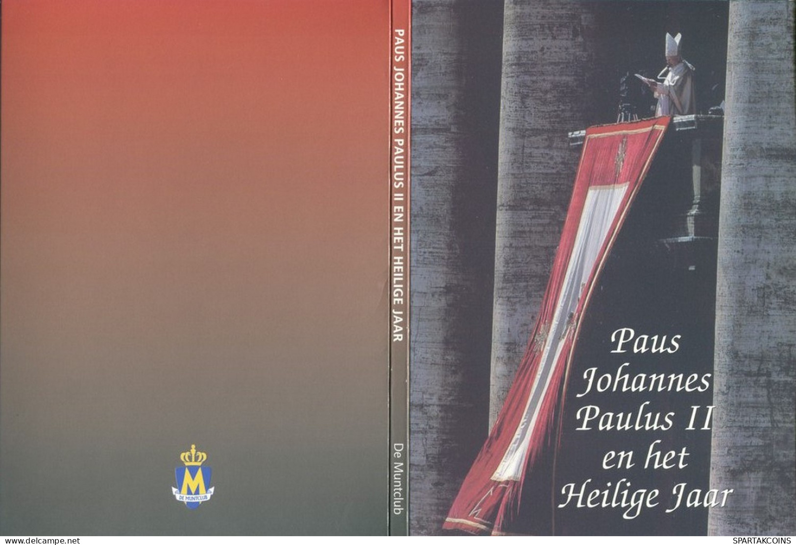 VATICAN 2000 LIRE ARGENT 2000 NÉERLANDAIS NETHERLANDS MEDAL 1985 JOHN PAUL II #SET1065.7.F - Jahressets & Polierte Platten