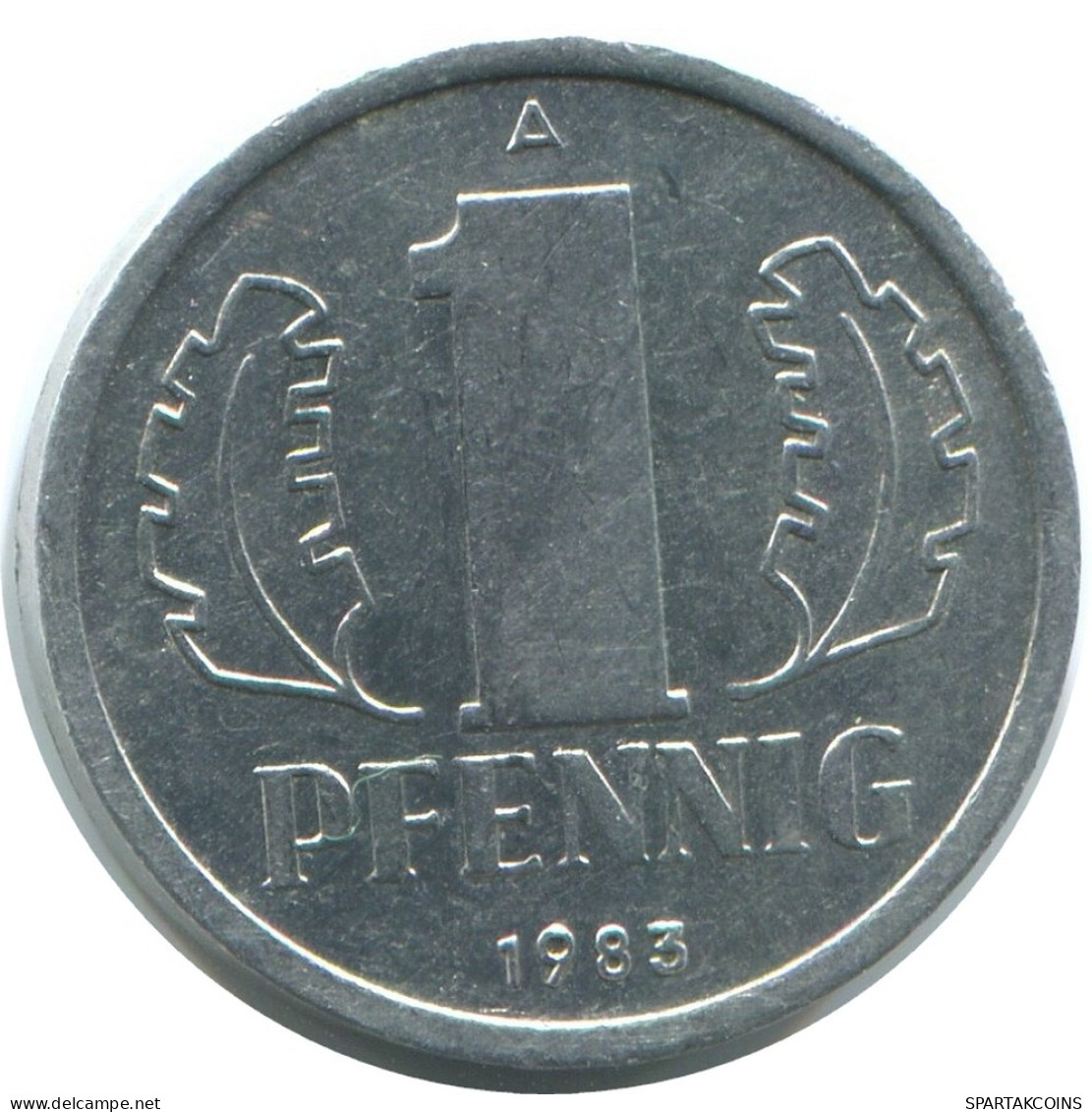 1 PFENNIG 1983 A DDR EAST ALLEMAGNE Pièce GERMANY #AE064.F - 1 Pfennig
