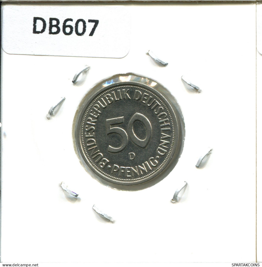 50 PFENNIG 1983 D BRD ALLEMAGNE Pièce GERMANY #DB607.F - 50 Pfennig