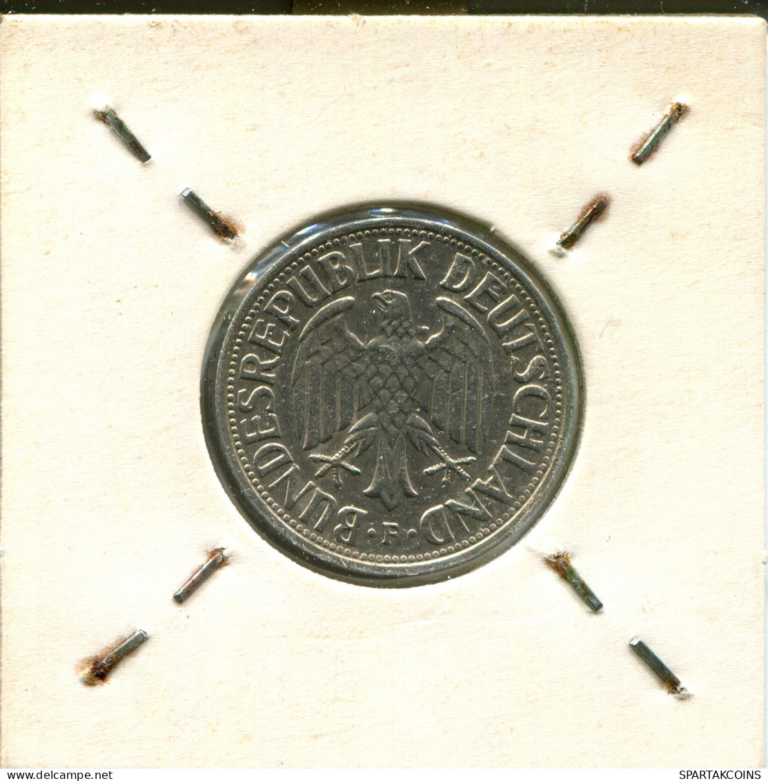 1 DM 1962 F ALLEMAGNE Pièce GERMANY #AW495.F - 1 Mark