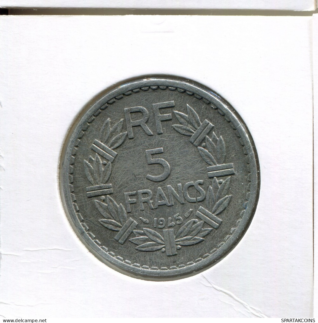 5 FRANCS 1945 FRANCE Pièce Française #AK776.F - 5 Francs