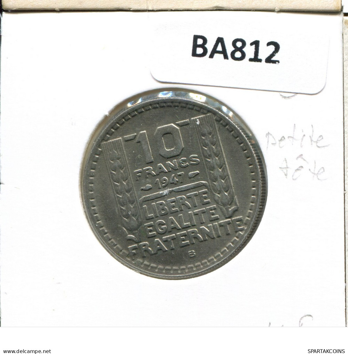 10 FRANCS 1947 B FRANCE Pièce Française #BA812.F - 10 Francs