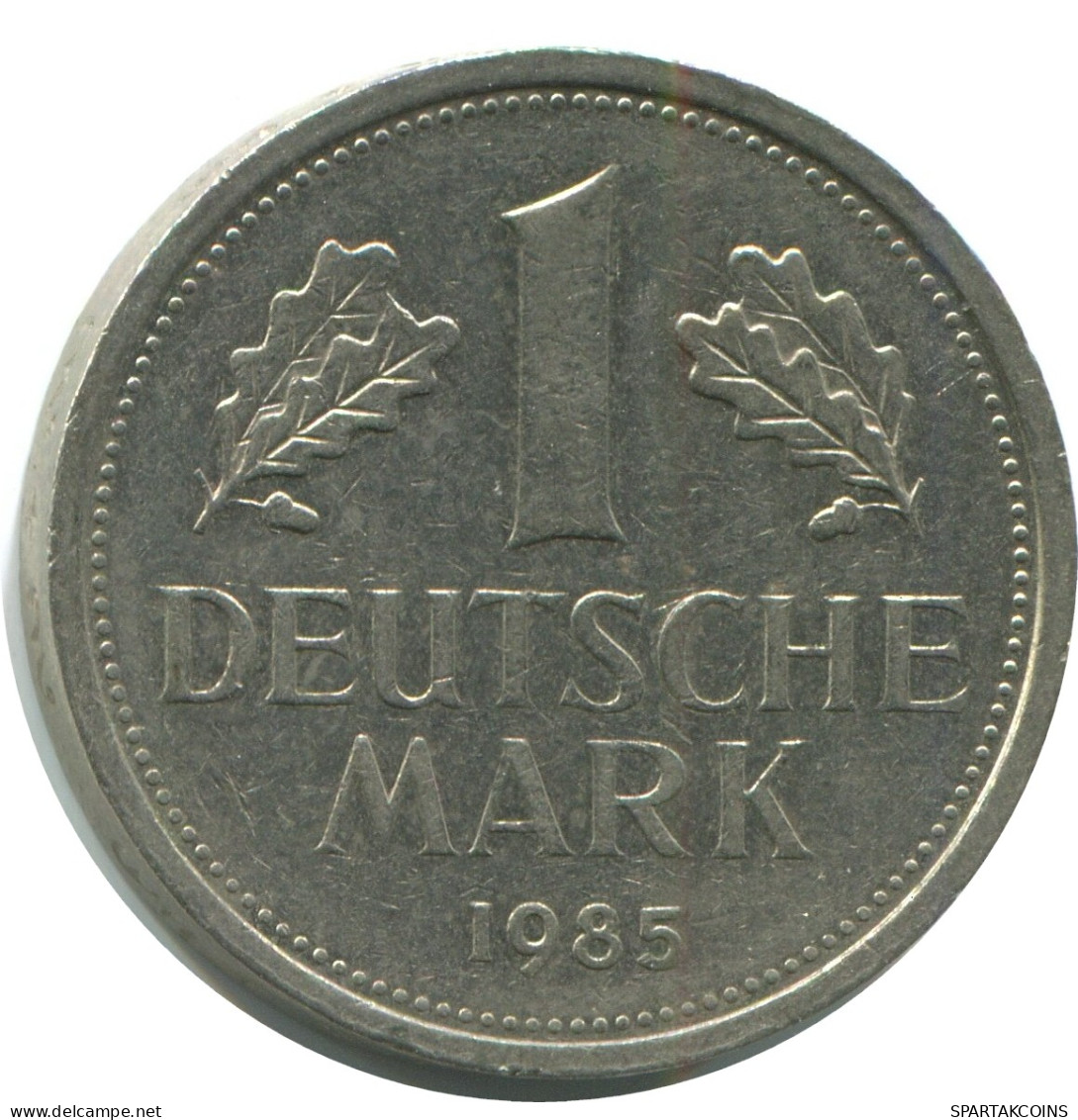 1 DM 1985 J WEST & UNIFIED GERMANY Coin #AG300.3.U - 1 Mark