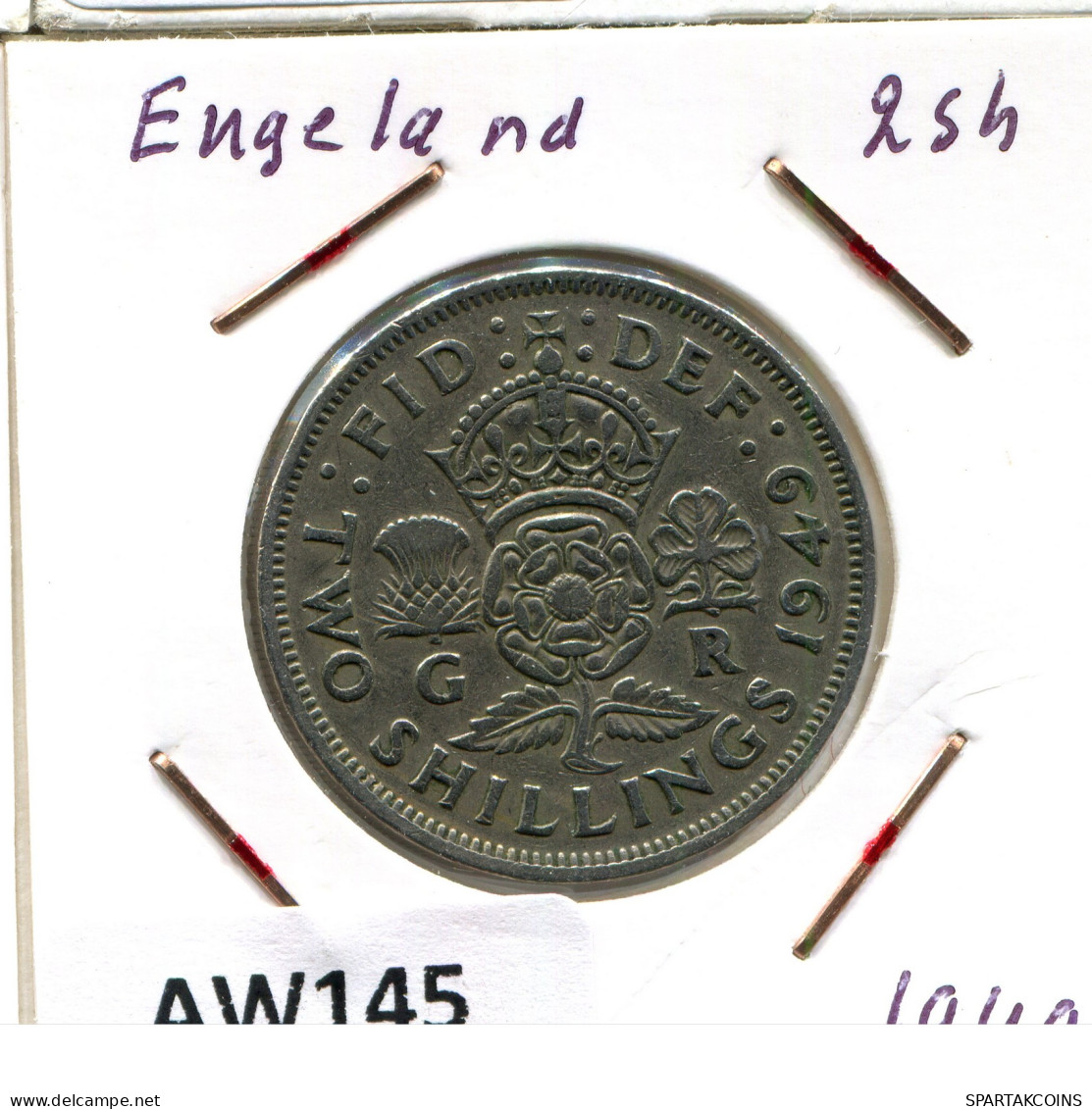 2 SHILLINGS 1979 UK GREAT BRITAIN Coin #AW145.U - Andere & Zonder Classificatie