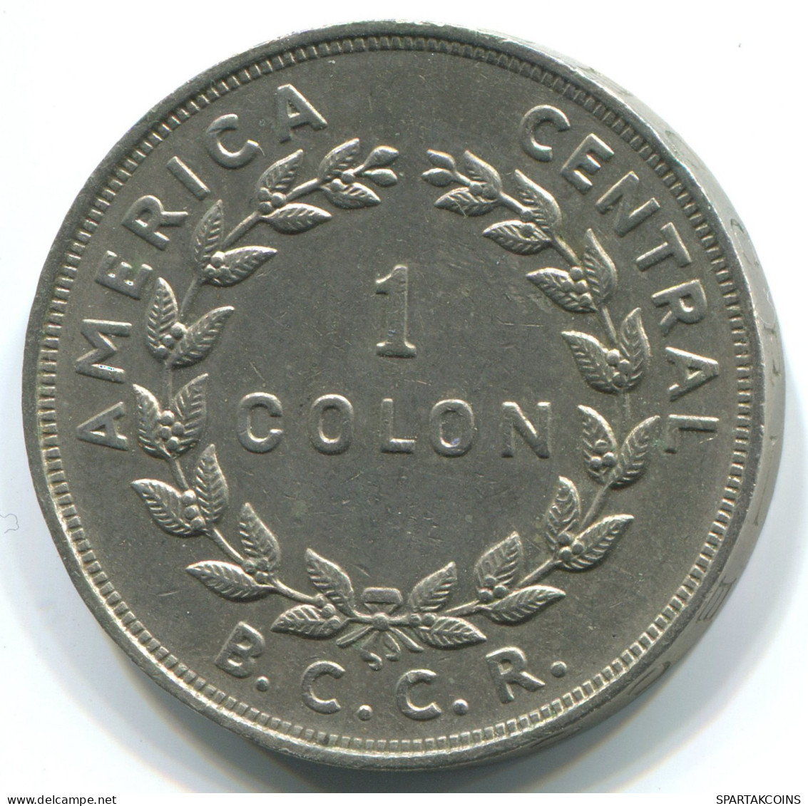 1 COLON 1978 COSTA RICA Coin #WW1169.U - Costa Rica