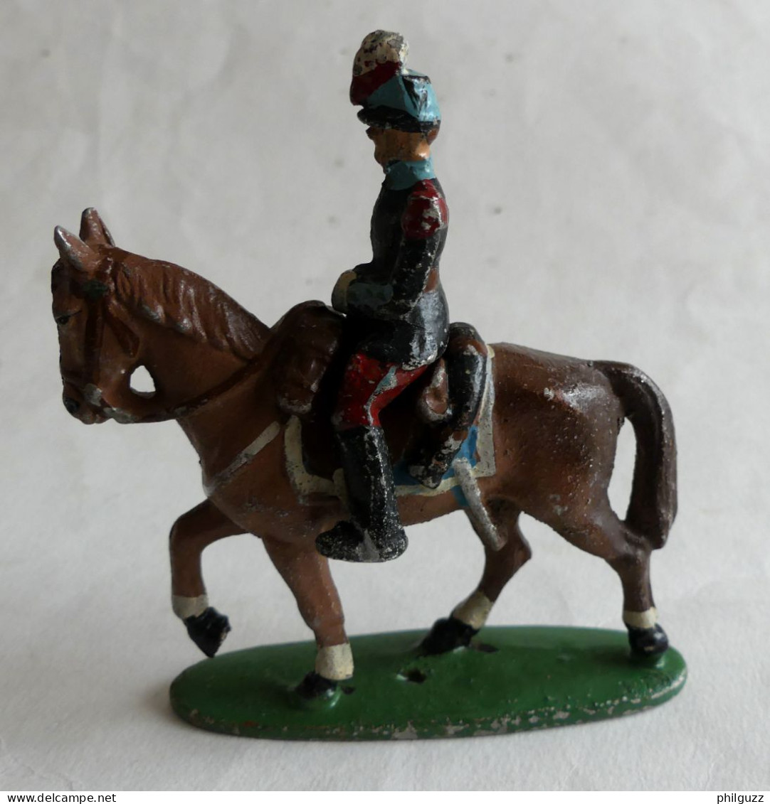 FIGURINE QUIRALU CAVALIER SAINT CYRIEN B - Quiralu