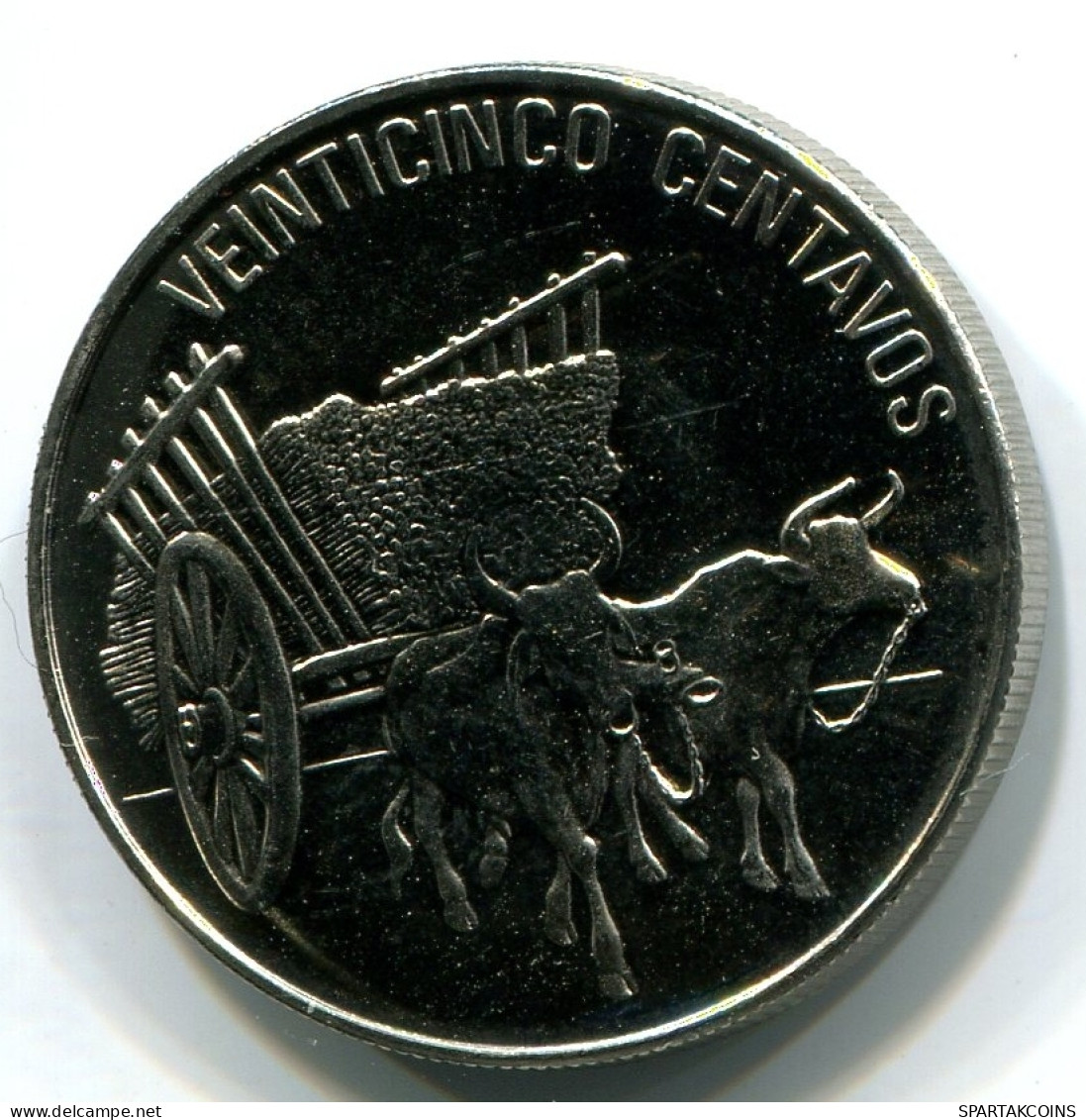 25 CENTAVOS 1991 REPUBLICA DOMINICANA UNC Coin #W10800.U - Dominicaanse Republiek