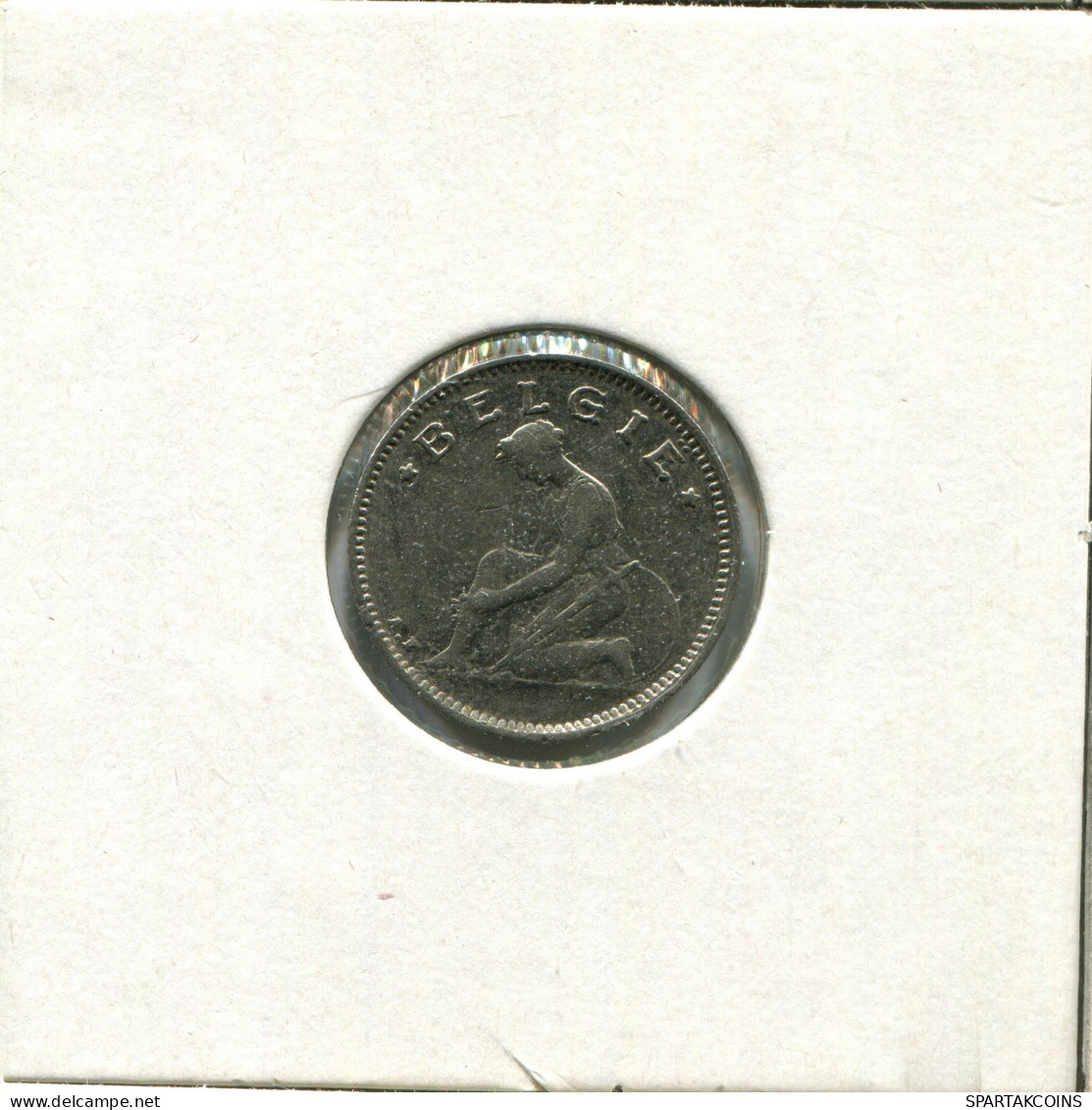50 CENTIMES 1923 DUTCH Text BELGIUM Coin #AW905.U - 50 Cents