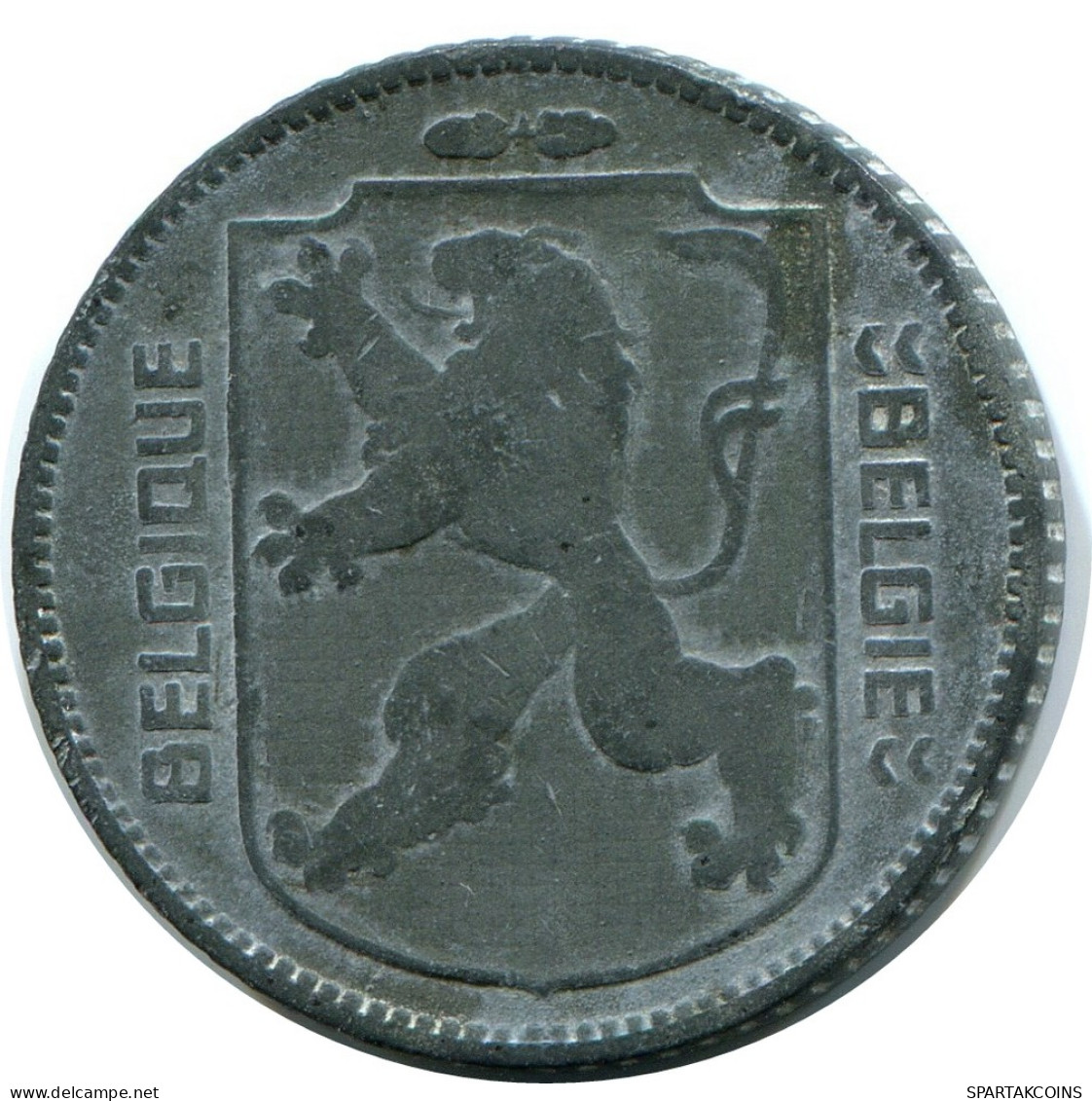 1 FRANC 1942 BELGIQUE-BELGIE BELGIUM Coin #BA708.U - 1 Franc