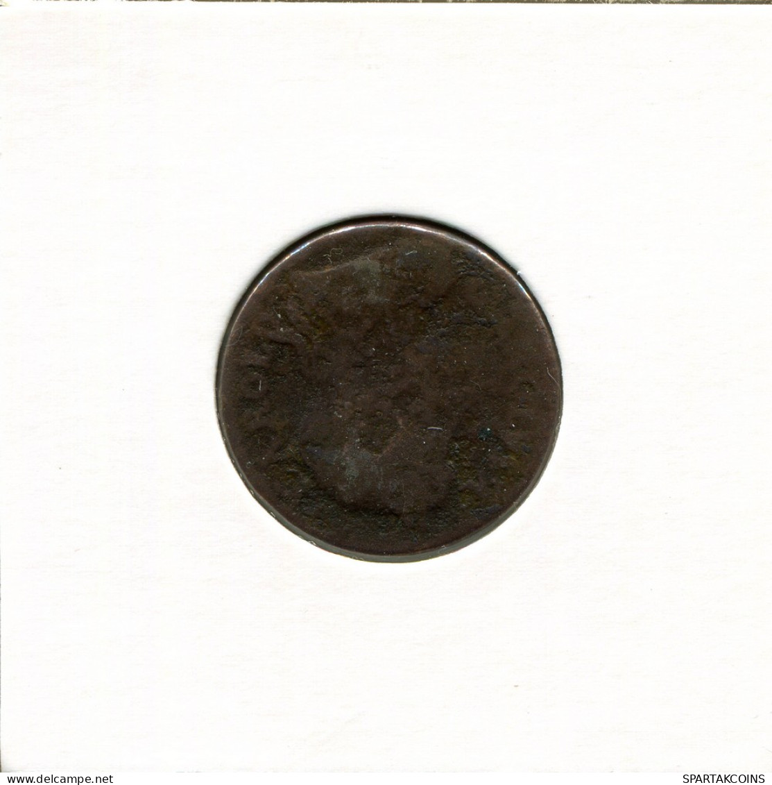 FARTHING 1672 UK GREAT BRITAIN Coin #AR560.U - A. 1 Farthing