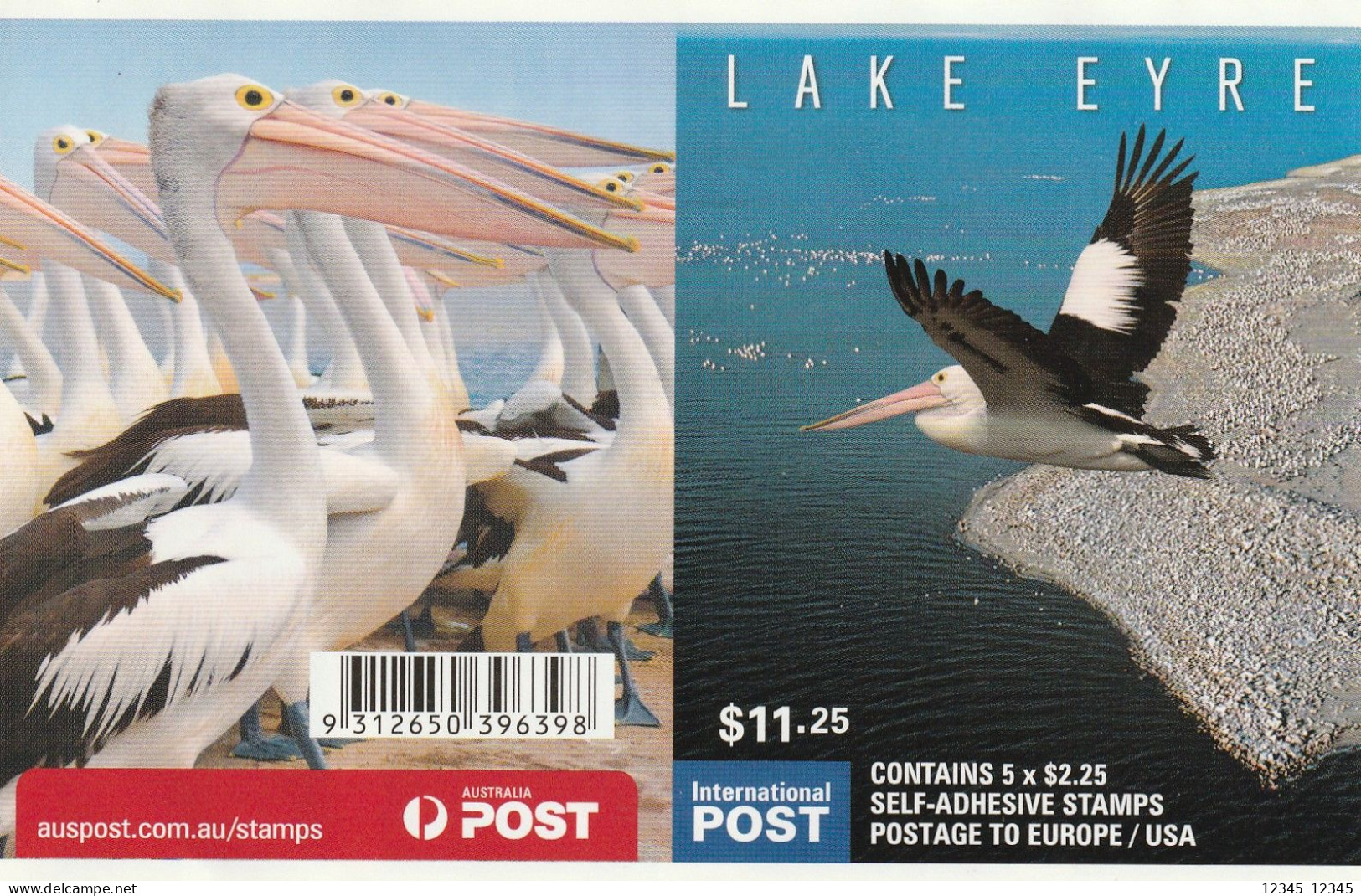 Australië 2011, Postfris MNH, Lake Eyre, Birds (4 Scans) - Mint Stamps