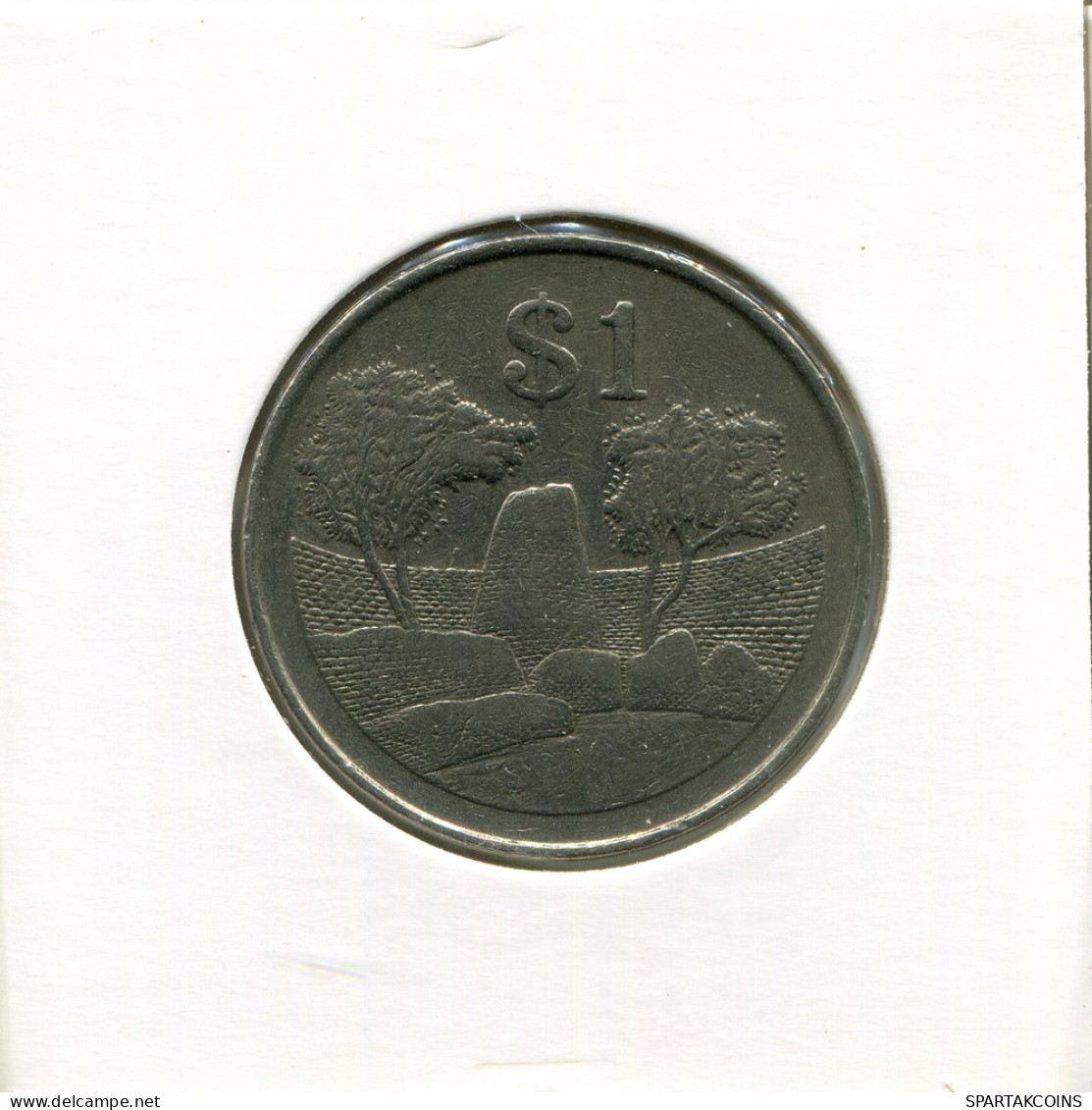 1 DOLLAR 1980 ZIMBABWE Coin #AR505.U - Zimbabwe