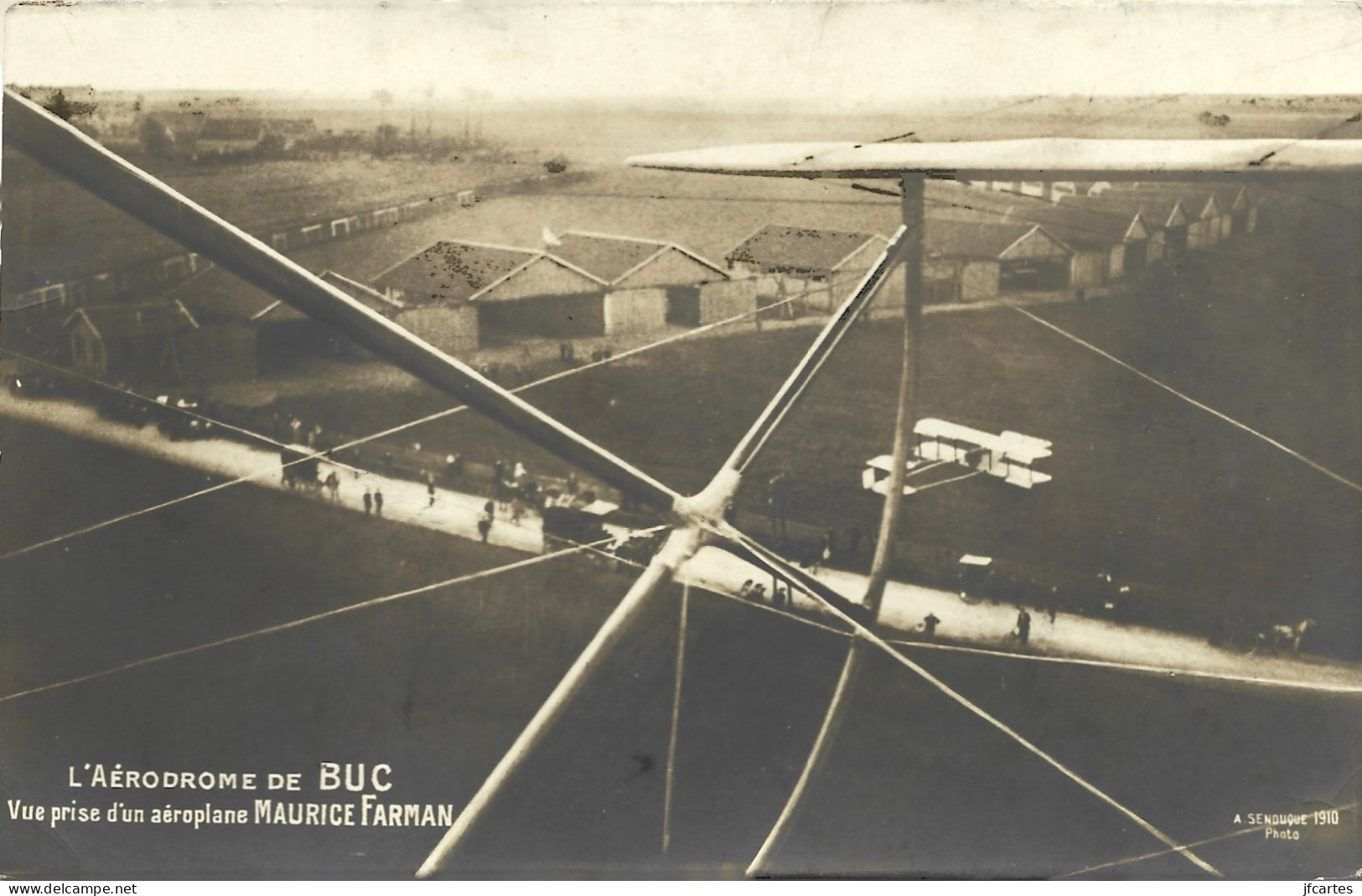 78 - BUC - L'Aérodrome De BUC - Vue Prise D'un Aéroplane Maurice Farman - Buc