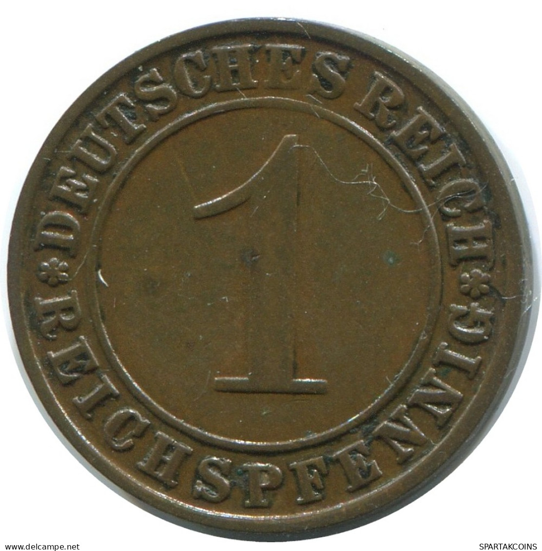 1 REICHSPFENNIG 1929 D DEUTSCHLAND Münze GERMANY #AE196.D - 1 Renten- & 1 Reichspfennig